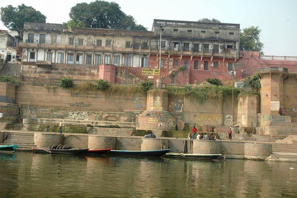 Panchkote Raj Ganges Bed and Breakfast Benares Buitenkant foto